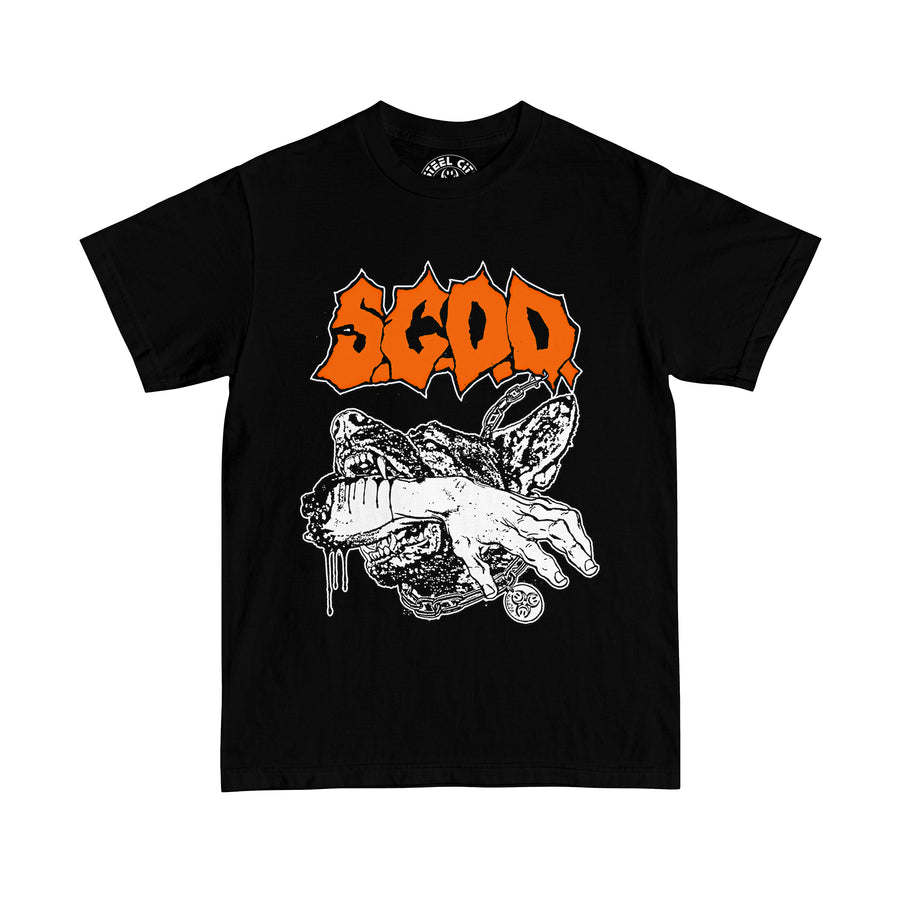 Beware of S.C.D.D. T-shirt - Black