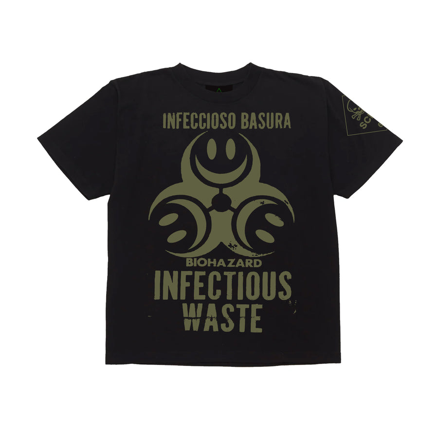 INFECTIOUS WASTE T-SHIRT (BLACK)