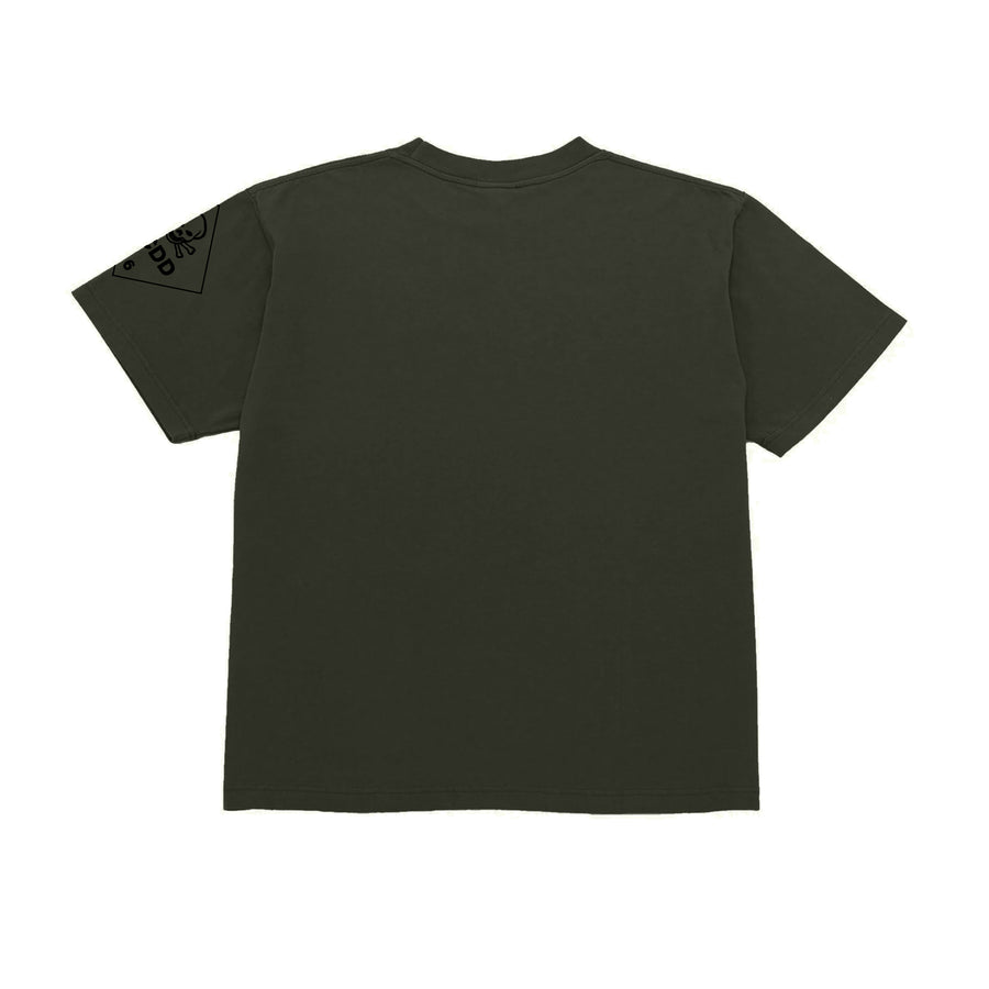 INFECTIOUS WASTE T-SHIRT (ARMY GREEN)
