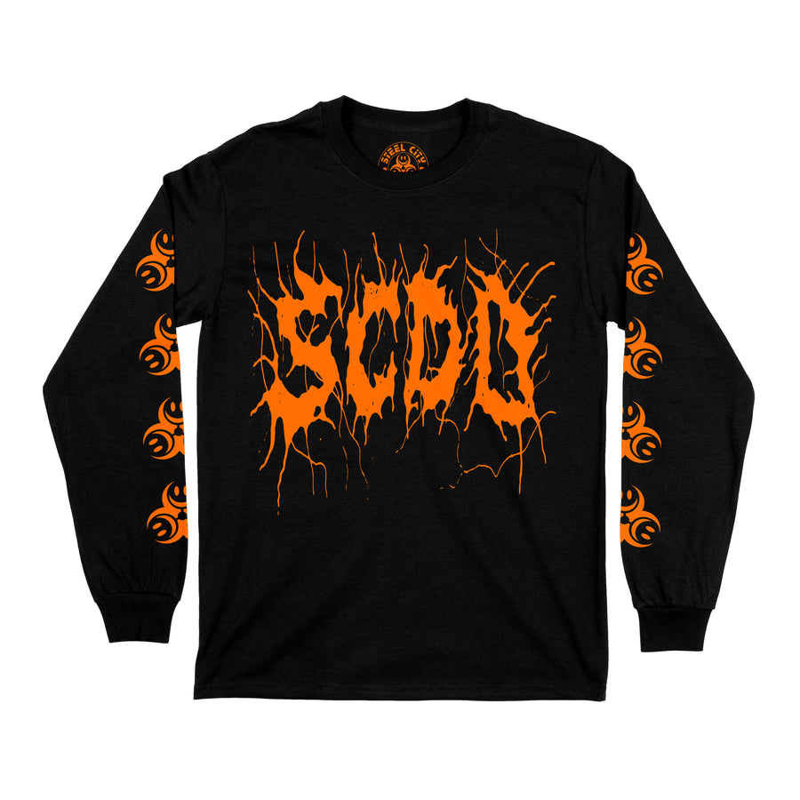 Opt Out L/S T-shirt - Black